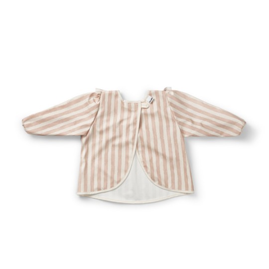 Elodie - Bavaglino a maniche lunghe Baby Bib - Colori Elodie: Candy Stripes