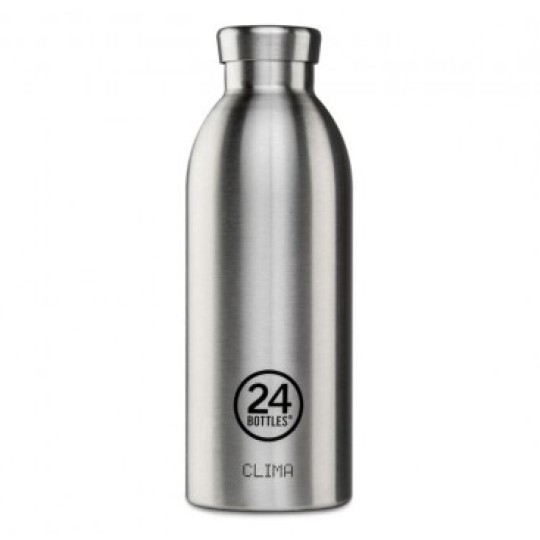 24Bottles - Bottiglia termica Clima 500ml - Colori 24Bottles: Brushed Steel