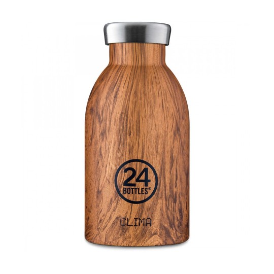 24Bottles - Bottiglia termica Clima 330ml - Colori 24Bottles: Sequoia Wood