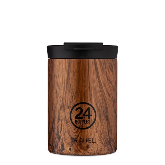 24Bottles - Tazza Tumbler travel termica ermetica 350ml - Colori 24Bottles: Sequoia Wood