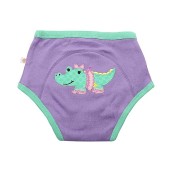 Zoocchini - Mutandine di apprendimento 3/4 Anni - Training Pants - Disegno: Ballerine