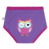 Zoocchini - Mutandine di apprendimento 3/4 Anni - Training Pants - Disegno: Gufo