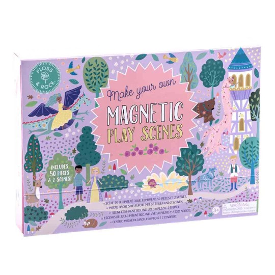 Floss & Rock - Puzzle magnetico 22x30cm - Magnetic Play Scenes - Floss & Rock: Fairytale
