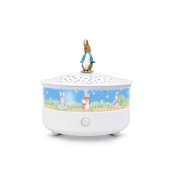 Trousselier - Luce notturna - Proiettore di stelle 14 cm - Musicale - Rilevatore di pianto - Ricaricabile tramite USB - Colori Trousselier: Peter Rabbit