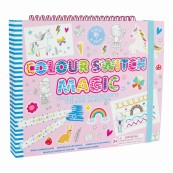 Floss & Rock - Libro da colorare Switch Magic  - Trasforma 6 colori in 12! - Floss & Rock: Cars