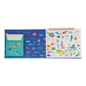 Floss & Rock - Libro da colorare Switch Magic  - Trasforma 6 colori in 12! - Floss & Rock: Ocean