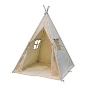 Proludis - Tenda da interno a capanna - 120x120x150cm - Proludis: Crema