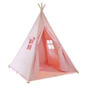 Proludis - Tenda da interno a capanna - 120x120x150cm - Proludis: Pastel Pink