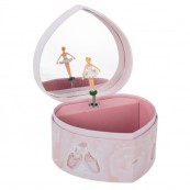 Trousselier - Carillon a forma di cuore - Colori Trousselier: Ballerina rosa
