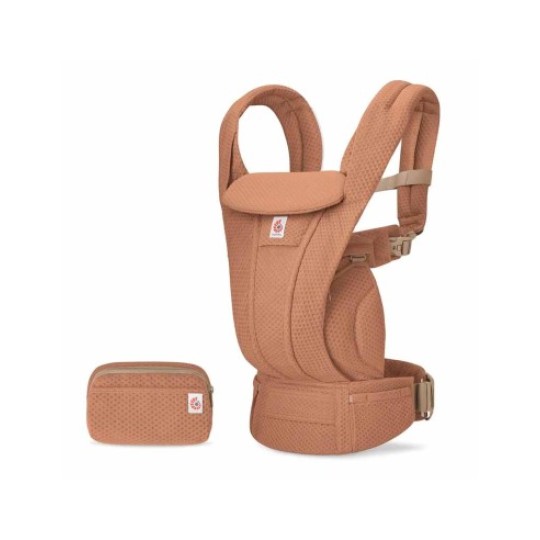 Ergobaby - Marsupio ergonomico Omni Deluxe - Completamente traspirante! - Colori Ergobaby: Canyon Clay