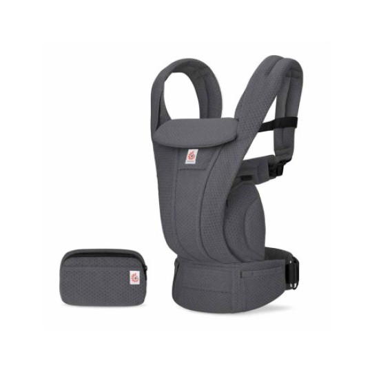 Ergobaby - Marsupio ergonomico Omni Deluxe - Completamente traspirante! - Colori Ergobaby: graphite grey