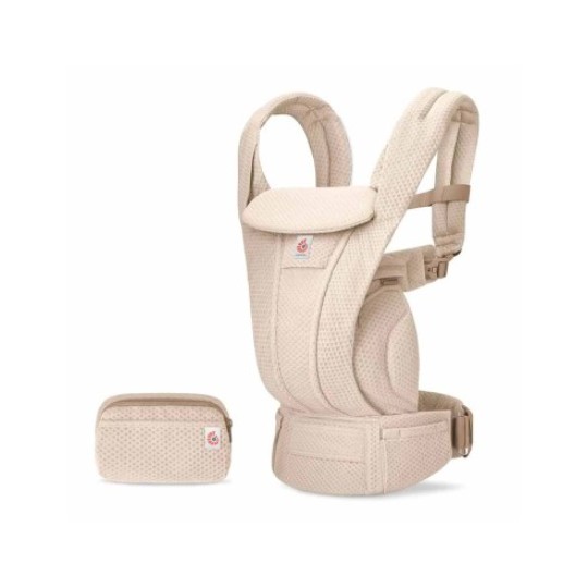 Ergobaby - Marsupio ergonomico Omni Deluxe - Completamente traspirante! - Colori Ergobaby: Natural Beige