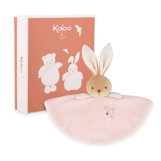 Kaloo - Peluche doudou rotondo Coniglio - Versioni Kaloo: Rosa