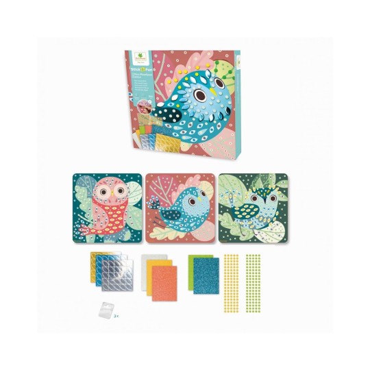 Sycomore - Maxi Mosaico - Stick 'n fun - Varianti Sycomore: Uccellini