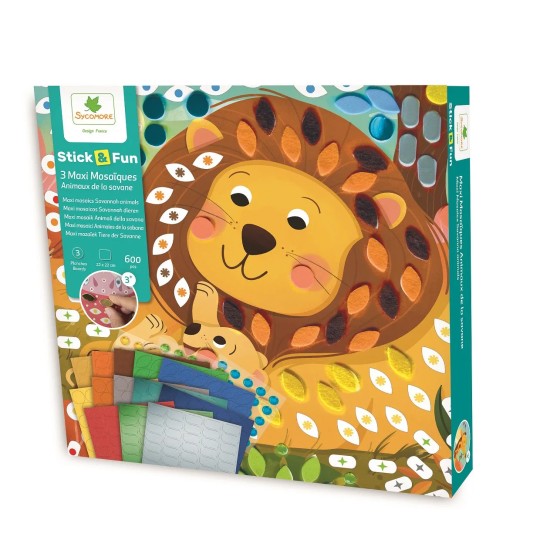 Sycomore - Maxi Mosaico - Stick 'n fun - Varianti Sycomore: Savana