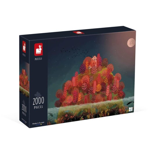 Janod - Puzzle d'autunno - 2000 pezzi!