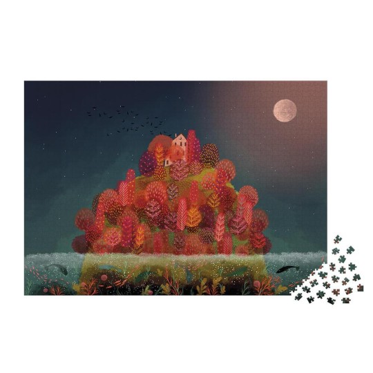 Janod - Puzzle d'autunno - 2000 pezzi!