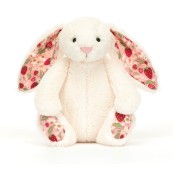 Jellycat - Peluche morbido Coniglio crema "Berry" - Taglie Jellycat: S