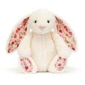 Jellycat - Peluche morbido Coniglio crema "Berry"