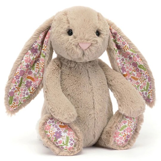 Jellycat - Peluche morbido Coniglio con petali - Taglia: M