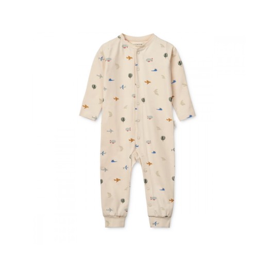 Liewood - Pigiama Birk - Aviator/Ecru