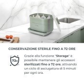 Nuvita - Sterilizzatore con asciugatura 2 in 1 SteriDry