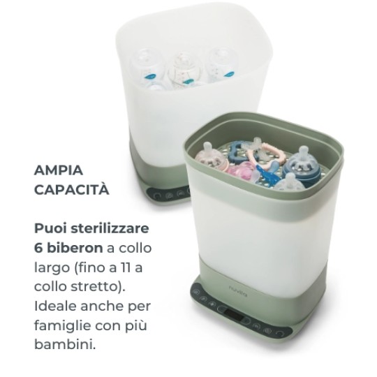 Nuvita - Sterilizzatore con asciugatura 2 in 1 SteriDry