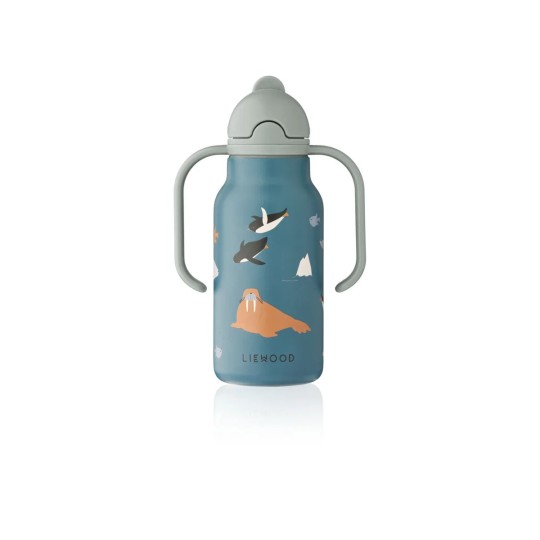 Liewood - Bottiglia termica in acciaio Kimmie 250ml - Colore Liewood: Artic Sea / Ocean View