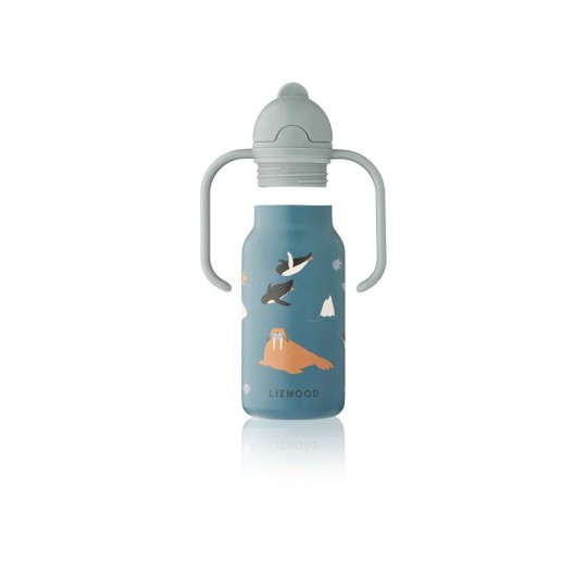 Liewood - Bottiglia termica in acciaio Kimmie 250ml - Colore Liewood: Artic Sea / Ocean View