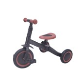 Topmark - Triciclo 4 in 1 Kaya - Si trasforma in una bicicletta! - Colore: Black Vintage