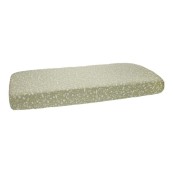 Little Dutch - Lenzuolo con angoli per culla 40x80 cm - Colori Little Dutch: Wild Flower Olive
