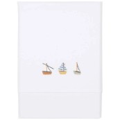 Little Dutch - Lenzuolo per lettino 110x140cm - 100% Cotone Biologico - Colori Little Dutch: Saylors Bay
