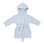 Little Dutch - Accappatoio in Cotone 98/104 - Colori Little Dutch: Embroidered Blue