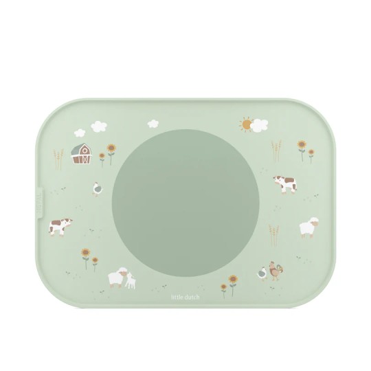 Little Dutch - Tovaglietta rigida - facile da pulire - 39,8x27,9cm - Colori Little Dutch: Forest Friends