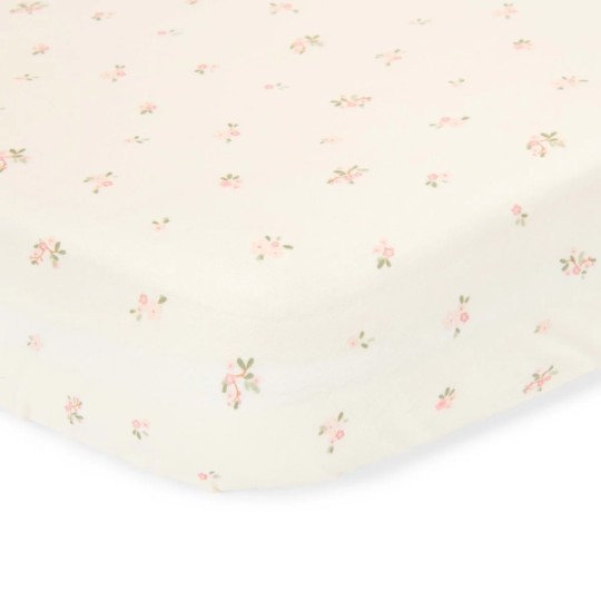 Little Dutch - Lenzuolo con angoli letto singolo - Coprimaterasso - 90 x 200 cm - Colori Little Dutch: Fairy Blossom
