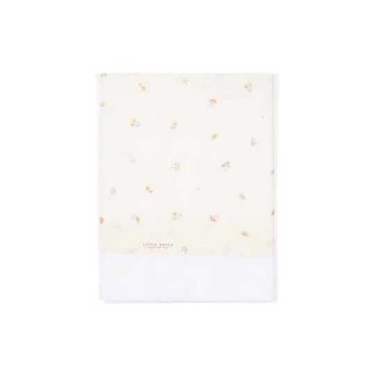 Little Dutch - Lenzuolo per lettino 110x140cm - 100% Cotone Biologico - Colori Little Dutch: Forest Treasures