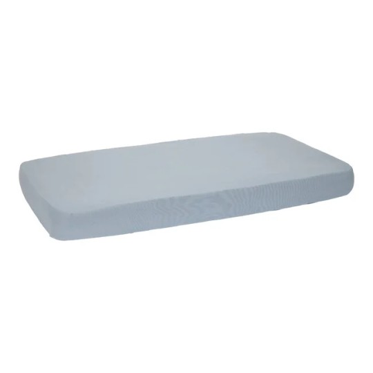 Little Dutch - Lenzuolo con angoli per culla 40x80 cm - Colori Little Dutch: Pure Denim Blu
