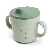 Done By Deer - Tazza con beccuccio - Happy Dots - 100% PP Alimentare - Colore: Blu