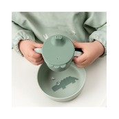 Done By Deer - Tazza con beccuccio - Happy Dots - 100% PP Alimentare - Colore: Verde