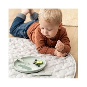 Done By Deer - Piatto Foodie - 100% PP Alimentare - Colore: Croco Verde