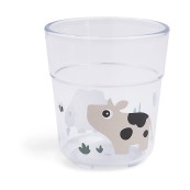 Done By Deer - Bicchiere in Tritan 180ml - Tiny Farm
