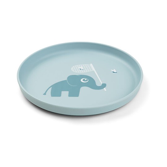 Done By Deer - Piatto Foodie - 100% PP Alimentare - Colore: Croco Verde