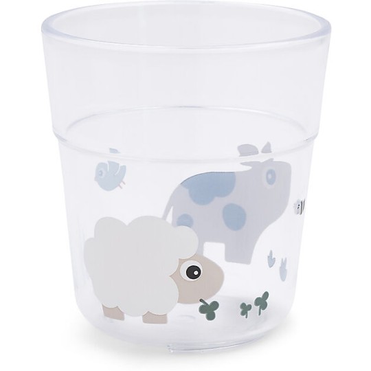 Done By Deer - Bicchiere in Tritan 180ml - Tiny Farm
