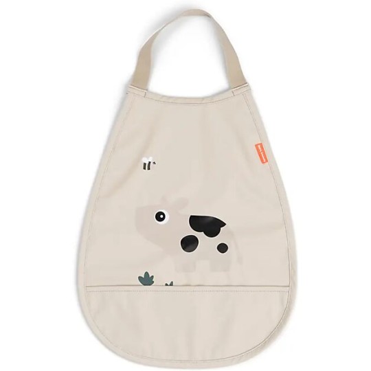 Done By Deer - Bavaglino Pull Over - Impermeabile con tasca - Tiny Farm - Colore: Cipria
