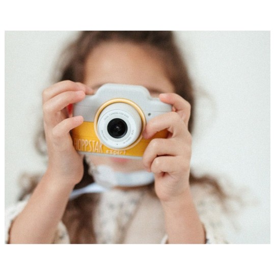 Hoppstar - Macchina fotografica per bambini Expert - Hoppstar: Giallo
