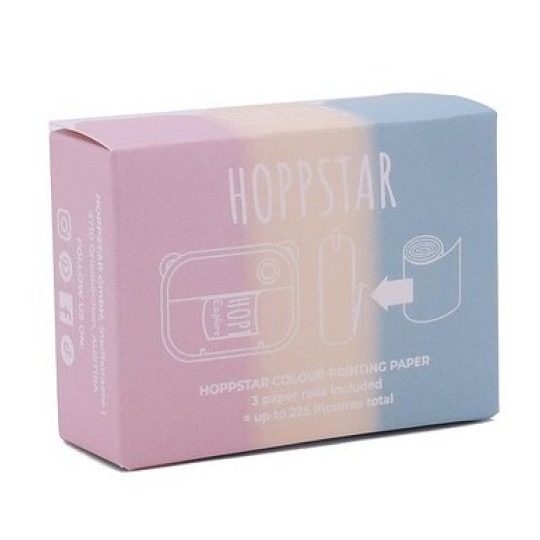 Hoppstar - Rotolini di carta colorata per macchina fotografica
