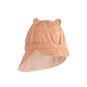 Liewood - Cappello da sole reversibile Gorm - 100% Cotone Bio - Taglia: 3-4 Anni, Colore Liewood: Stripe Tuscany Rose/Sandy
