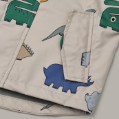 Liewood - Set antipioggia Manu - Completo giacca e pantaloni Wateroproof - Taglia: 92, Colore Liewood: Dinosaurs / Mist