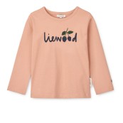 Liewood - Maglietta a maniche lunghe Apia - Taglia: 110/116, Colore Liewood: Berry / Pale Tuscany