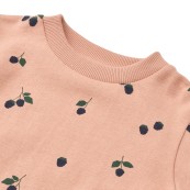 Liewood - Felpa stampata Thora - 100% Cotone organico - Taglia: 134/140, Colore Liewood: Berry / Pale Tuscany
